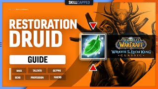 RESTO DRUID WOTLK GUIDE | Best Race, Talents, Glyphs, Gear, Professions \& Macros