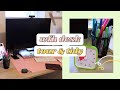 Clean With Me - Colorful Work From Home Desk Setup