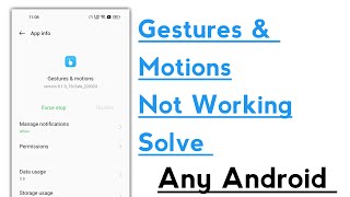 Gestures And Motions Not Working Problem Solve in Any Android Device screenshot 4