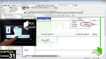 PLC HMI Tutorial | Factory Talk View & Easy Builder 8000 Basics  | Lesson 31