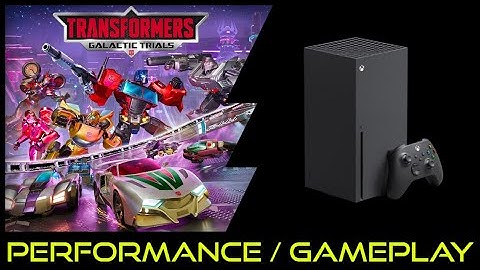 Xbox Series X | Transformers Galactic Trials | Performance / Gameplay