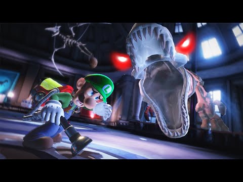 IL FRATELLO DI MARIO AFFRONTA UN DINOSAURO!! | Luigi&rsquo;s Mansion 3 - Parte 6