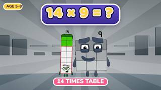 Information 14 TIMES TABLE WITH NUMBERBLOCKS | LEARN MULTIPLICATION FOR BEGINNERS News