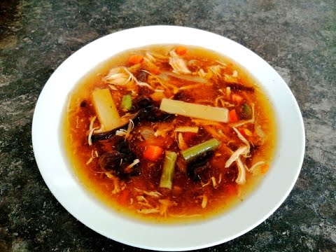 Čínska ostro-kyslá polievka
