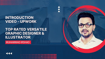 Upwork Profile Video introduction l Graphic designer l UI/UX Designer l Self Introduction Video