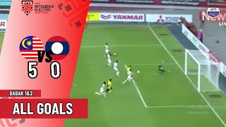 ALL GOALS! HASIL AKHIR MALAYSIA 5-0 LAOS |AFF MITSUBISHI ELECTRIC CUP 2022