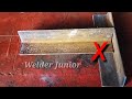 Technique of Cutting and Connect Angle Iron T || welder junior