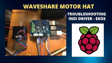 Troubleshooting Waveshare Motor Hat for Raspberry Pi - Ekos/Indi Integration