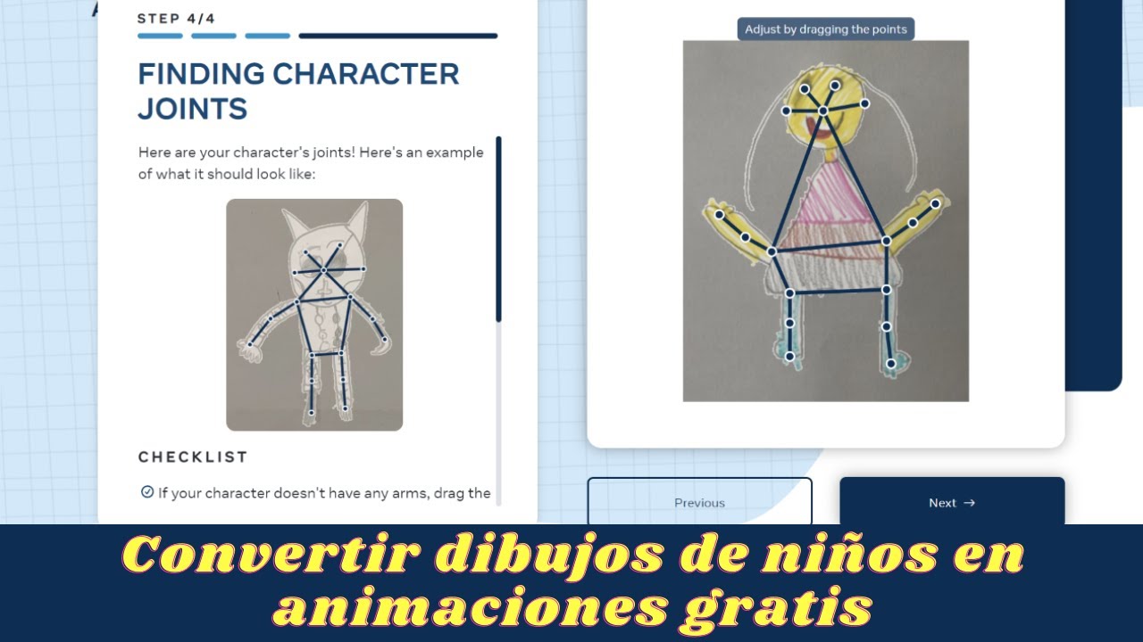 Cómo animar el dibujo de un niño con Animated Drawings - thptnganamst.edu.vn