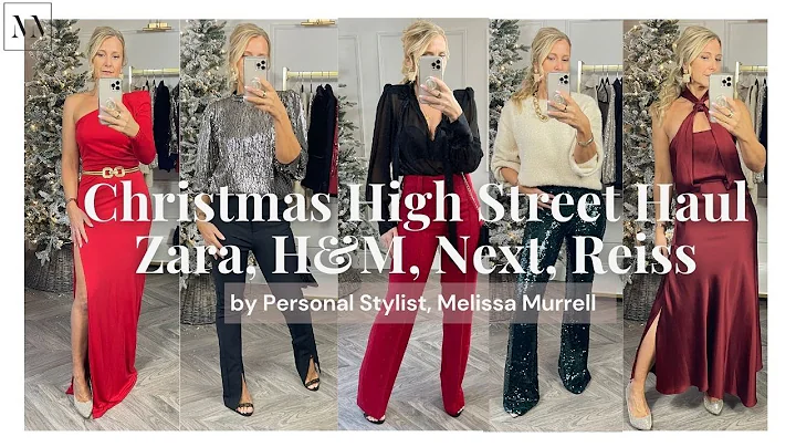 Christmas Party High Street Haul, Zara, H&M, Next,...