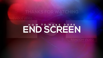PS Touch Tutorial: Dope End Screen/ Outro On Android
