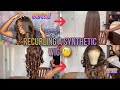 Sensationnel What Lace “Solana” Synthetic Wig Re-Curling 😍 (5 month update)