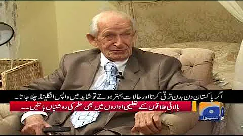 Taleem Ke Liyey Major Geoffrey Douglas Ki Khidmaat...