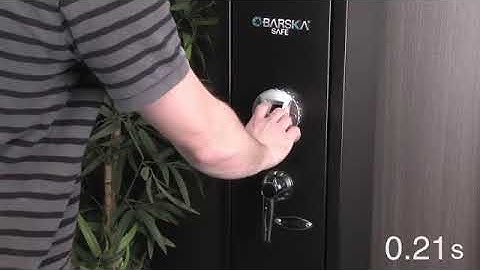 Barska AX11652 Compact Biometric Rifle Safe