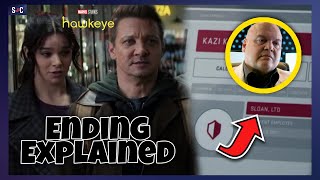 Hawkeye Episode #3 Ending Explained! Sloan LTD / Kingpin!!!