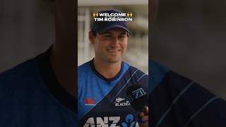 🙌 Welcome #TimRobinson #BLACKCAPS #NZC #Cricket