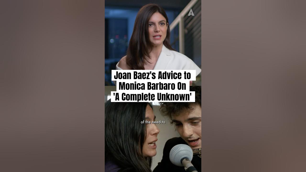 Joan Baez Gave Monica Barbaro THIS Essential Advice Before Filming 'A Complete Unknown' #movies Joan Baez Gave Monica Barbaro THIS Essential Advice Before Filming 'A Complete Unknown' #movies