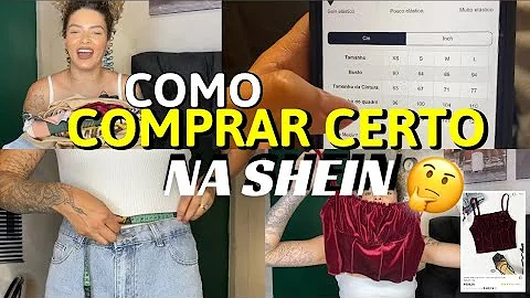 Qual o tamanho L na Shein?