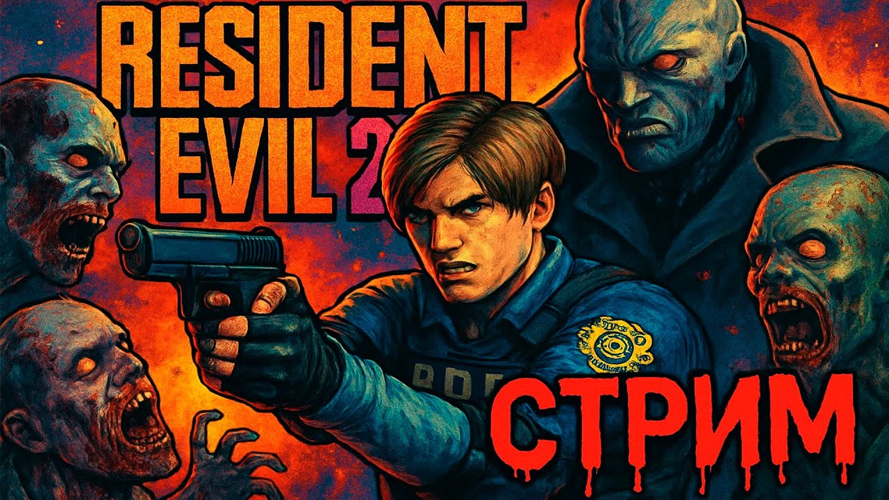 Resident Evil 2 ^ПРОДОЛЖАЕМ НАХОДИТЬ ПРОБЛЕМЫ НА ПЯТУЮ ТОЧКУ^