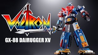 Voltron Dairugger GX-88 Soul of Chogokin diecast robot Review