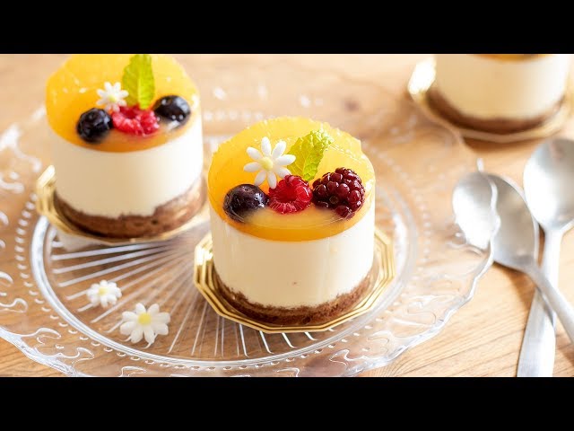 オレンジムースの作り方 Eggless Orange Mousse｜HidaMari Cooking