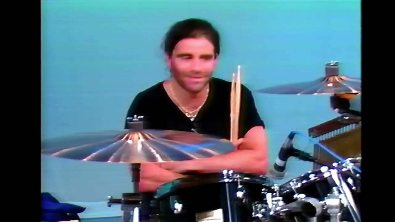 Tico Torres of Bon Jovi Drumming Essentials (1988) YouTube