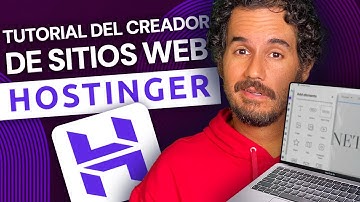 Tutorial del creador de sitios web Hostinger | La forma más fácil de crear un sitio web