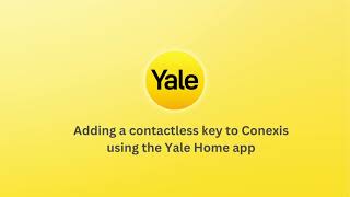 Adding a contactless key to Conexis using the Yale Home app screenshot 5