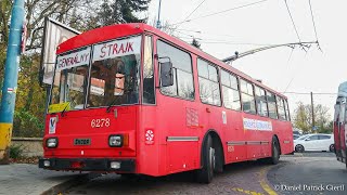 Škoda 14Tr #6278 Na Mimoriadnej Linke N89 Bratislava Škoda 14Tr #6278 Na Mimoriadnej Linke N89 Bratislava