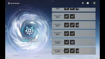 [Wuthering Waves Trophy] Broken Dream: Obtain 1200 Dream Shards