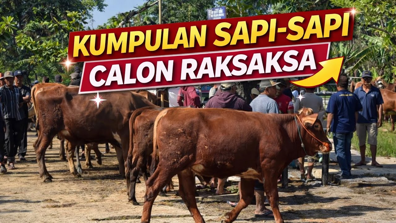 KUMPULAN SAPI SAPI UNIK BESAR SEHAT DI PASAR SAPI SALATIGA GAISS PANTENGIN YA  !!! 🔥🔥🔥