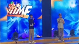 Bakit Ba Ikaw | Sir Kris Lawrence and Aeron Guanco on stage at Showtime Studio✨🤍