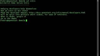 Git and Gerrit Demo Video Series Intro