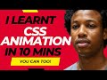 🎬 Easy CSS Animations & Transitions | Beginner-Friendly Hands-On Project!