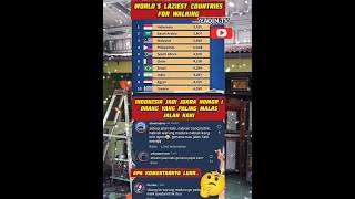 Fakta Menarik Tentang Kebiasaan Malas Brjalan Kaki Di Indonesia