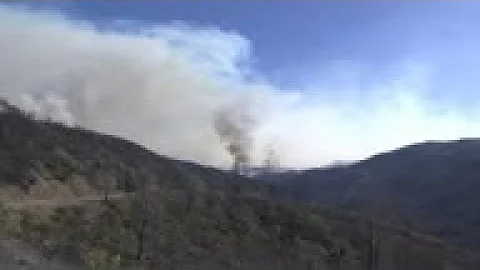 Fire crews battle blazes ahead of windy weekend