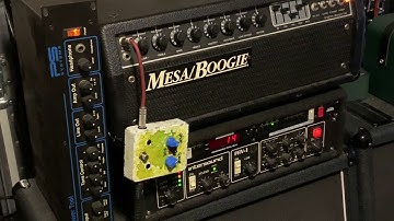 Mesa Boogie IIC+ wet dry rig boosted tones
