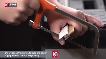 STAS - how to shorten a STAS rail using a piece of timber