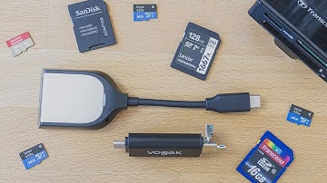 SD Cards and the Readers Transfer Speed Differences