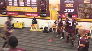 State of Origin: 2011 Interview with Darren Lockyer's Wife