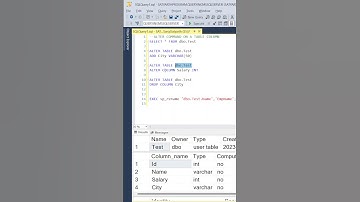ALTER COMMAND | SQL SERVER | 🔥🔥