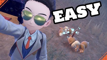 Easy Eevee Farming in Early Game (Pokemon Scarlet and Violet)