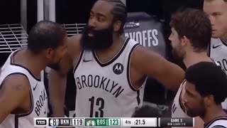 Kevin Durant & James Harden Fights Kyrie Irving After He Did This In The Final Minutes