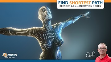Find Shortest Path Free Tutorial Animation Nodes Blender 3D