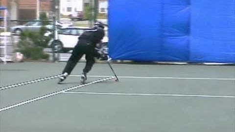 Smarthockey 8.43 Dynamic Progressions Backwards - crossovers around a 40