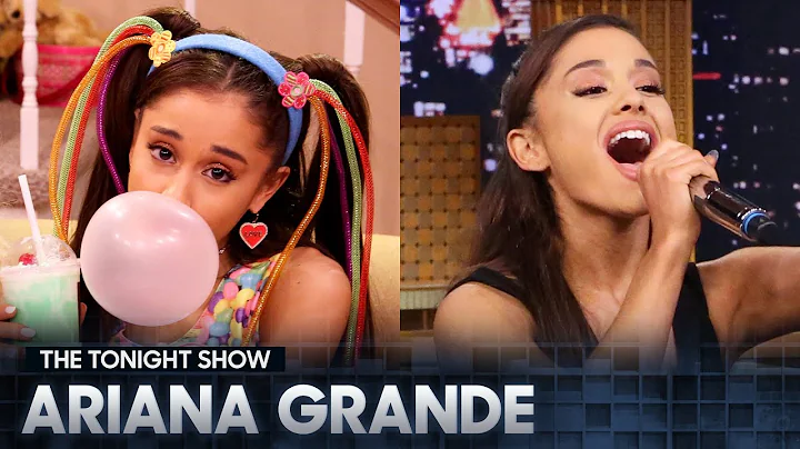 Ariana Grande Performs "Mary Had a Little Lamb" as Britney Spears, Does "Ew!" with Jimmy