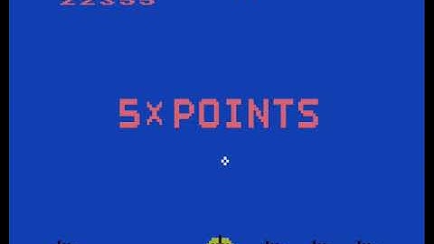 Missile Command Atari 800 Gameplay 1080p