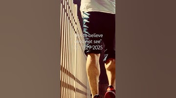 feel to believe need not see