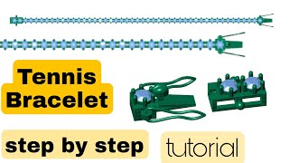 Gelang Tenis #tutorial #langkah mudah#matrix 9 /03 screenshot 5