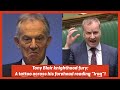 Outrage against Blair&#39;s knighthood: A tattoo across his forehead reading “Iraq”, such is his legacy!